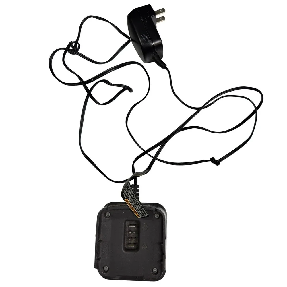 Ryobi IntelliPort C123D 12V Lithium-Ion Battery Charger 140157013 Grey Black